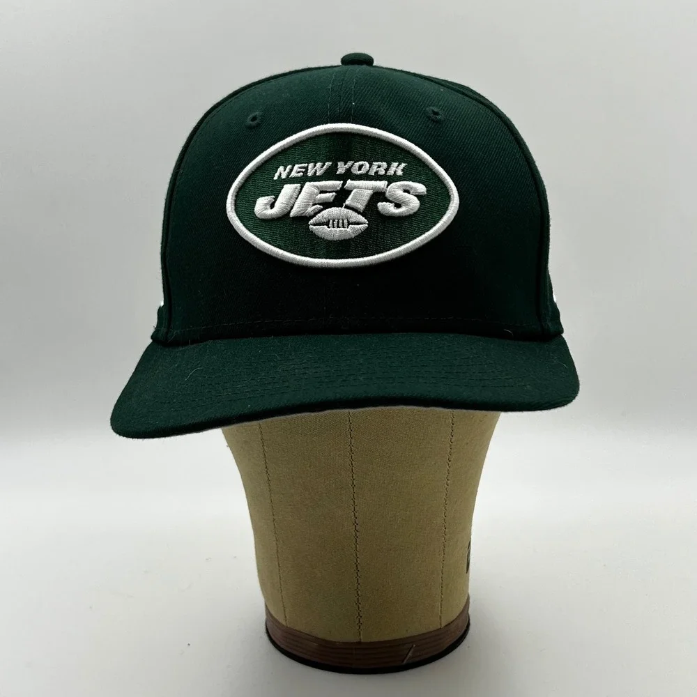 New Era 9FIFTY‎ Snapback Hat Mens OSFM Green NY Jets Embroidered NFL Gorpcore
